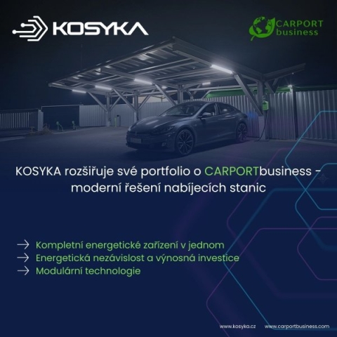 Novinka: KOSYKA rozšiřuje své portfolio o CARPORTbusiness