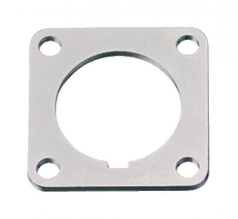 M16 IP40 - square flange for flange connectors