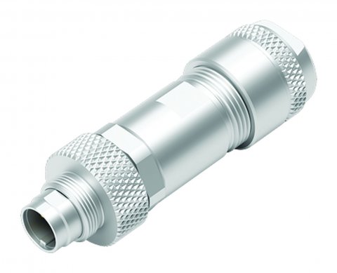 M9 Male cable connector, Contacts: 3, 4.0-5.5 mm, shieldable, solder, IP67