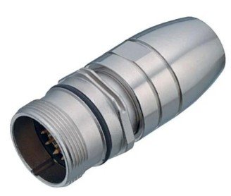 M23 Male coupling connector, Contacts: 19, 6.0-10.0 mm, shieldable, solder, IP67