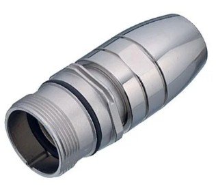 M23 Female cable connector, Contacts: 19, 6.0-10.0 mm, shieldable, solder, IP67
