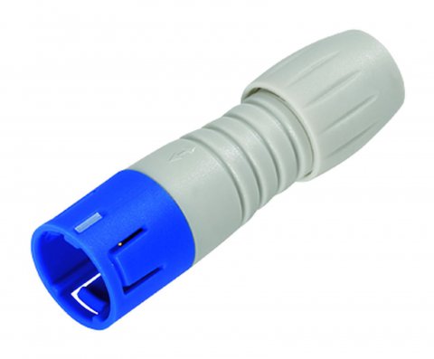 Snap-In Male cable connector, Contacts: 3, 3.5-5.0 mm, unshielded, solder, IP67